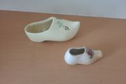 Vintage porcelain clogs