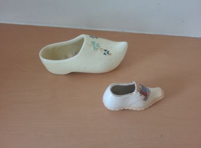 Vintage porcelain clogs