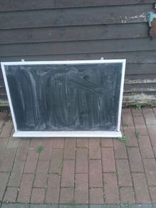 Wall hung blackboard