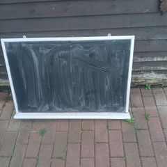 Wall hung blackboard