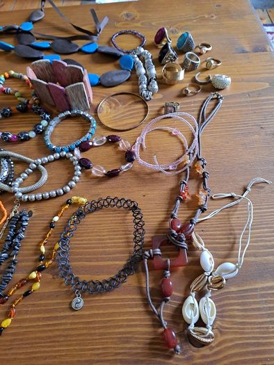 Large Costume Jewellery Bundle 65+ Pieces