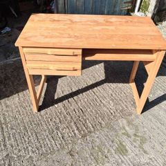 Light oak desk