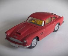 Diecast Vintage Corgi Toys Aston Martin DB4 - Good Repaint by Seller/No Box