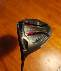 Left Handed Ping G410 Plus driver, stiff shaft