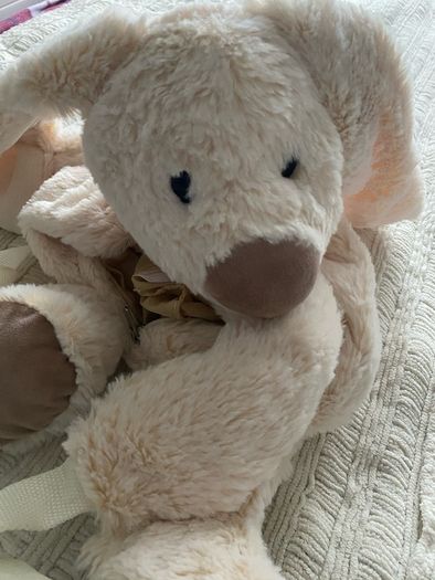 Teddy bear backpack like new