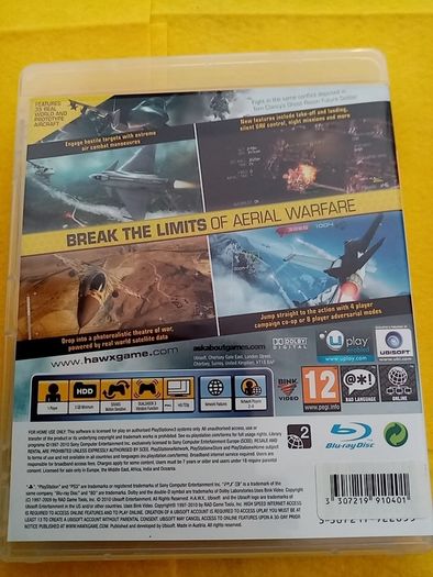 Tom Clancy s H.A.W.X. 2 PlayStation 3 Ps3 Games Original