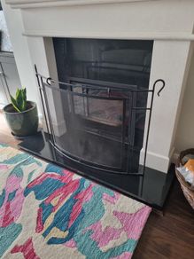 Fire guard wrought iron