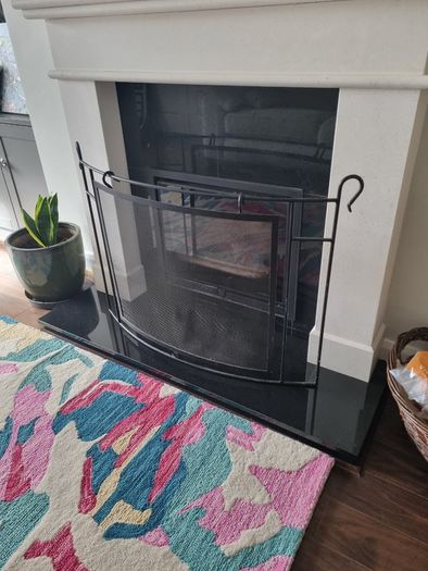 Fire guard wrought iron