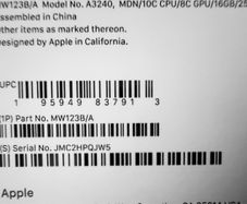 Apple M4 MacBook Air 13" 256Gb Midnight
