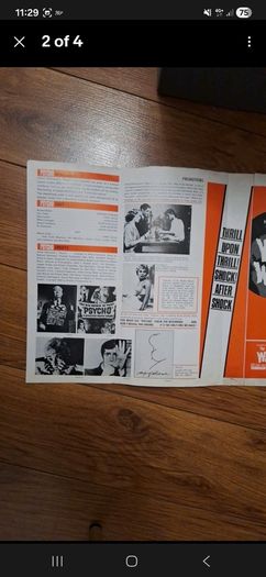 Psycho & War Of The Worlds Double Feature Press Campaign Guide
