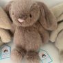 New Jellycat Set Of 3 Flufflet Oat Fawn & Wheat Bunnys Image 3
