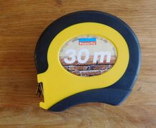 30 metre metal tape measure