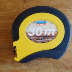 30 metre metal tape measure