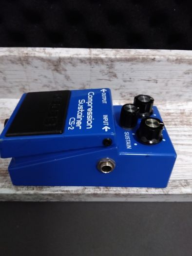 BOSS CS-2 - Vintage Compression Sustainer (Black Label, MIJ, ACA-12V).