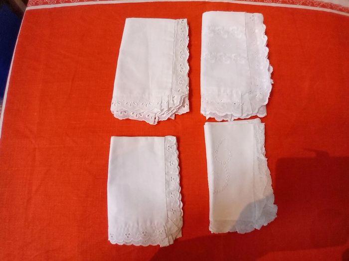 Four cotton cushion covers