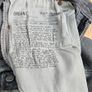 Organic Nudie Skinny Jeans Easy Grey Size 30 32 Image 5