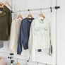 Wardrobe Telescopic  metal great storage solution Image 2