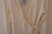 Personal Choice Cream Wrap Cardigan