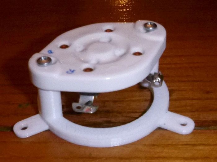 tube UX4 ceramic socket holder