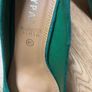 high heels size 40 green suede Image 3
