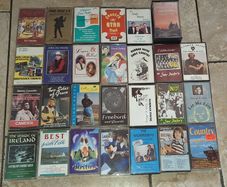 Irish and Country casettes