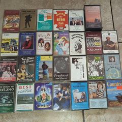Irish and Country casettes