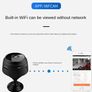 A9 Magnetic Mini WiFi Camera Wireless 1080P for Smart Home Security, Supports Live View, Human & Pet Detection,Car Nanny Cam, Sound & Portable Baby Small Video Cameras (Black) Image 6