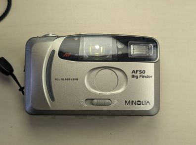 Minolta AF50 Big Finder Compact 35mm tested with Film