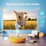 Mini Projector with 2026 Upgraded 18000 Lumen with WiFi6 and Bluetooth 5.4, Mini Projector 1080P Full HD Supported, 180 Rotation Compatible with HDMI/USB/Laptop/PS5 Image 4