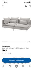 IKEA 3 seater sofa