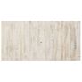 Dining Table White 180x90x76 cm Solid Mango Wood Image 5