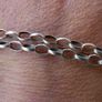 925 Sterling Silver Rolo Chain, Rolo Chain Necklace 5,4g L-8" Image 5