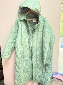 Zara quilted coat