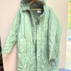 Zara quilted coat