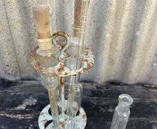 Antique milk/alcohol related labratory pipets