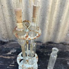 Antique milk/alcohol related labratory pipets