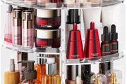 Rotating Makeup Organiser - 9 Tier 360 Spinning Storage - Brand New