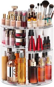 Rotating Makeup Organiser - 9 Tier 360 Spinning Storage - Brand New