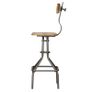 Bar Chairs 2 pcs Solid Reclaimed Teak Wood Image 4