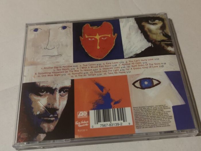 Brand New Phil Collins Hits Cd