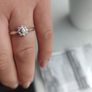 Diamond Ring Authentic with Receipt Good Condition Image 9