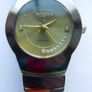 Rosra Quartz Ladies Delicate Detail Watch Metal Link Strap Image 2