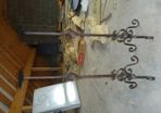 Beautiful Wrought Iron candle sticks