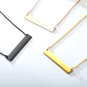 The Essence Bar Necklace  Minimalist Elegance, Maximum Style By R'Laith
