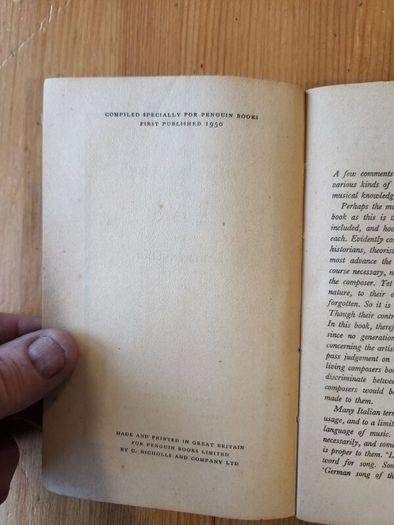 Musical Books X 14 Vintage And Some First Edition. Mostly In Good Condition.  See Photos For Same.