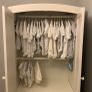 Mamas and Papas Cotbed, Dresser and Wardrobe set Image 5
