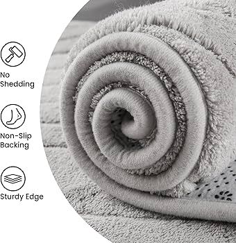 Rugs Living Room 240x300cm,3D Semicircular pattern Grey Area Rugs for Bedroom,Extra Large Rugs for living room,Machine Washable Anti Slip Short Pile Rug for Kids Room Bedroom