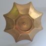 Vintage Brass etched umbrella dish Image 3