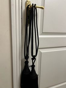 Curtain tie backs