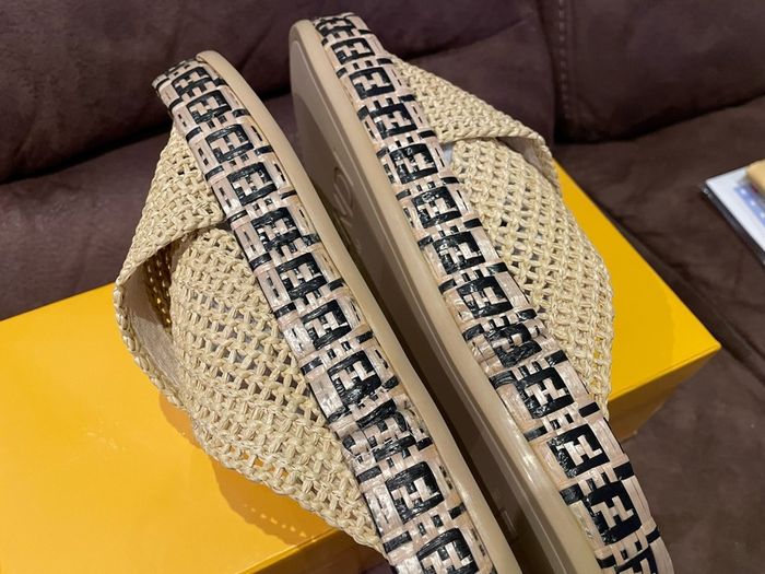 Fendi Sandals Nero+multicolor